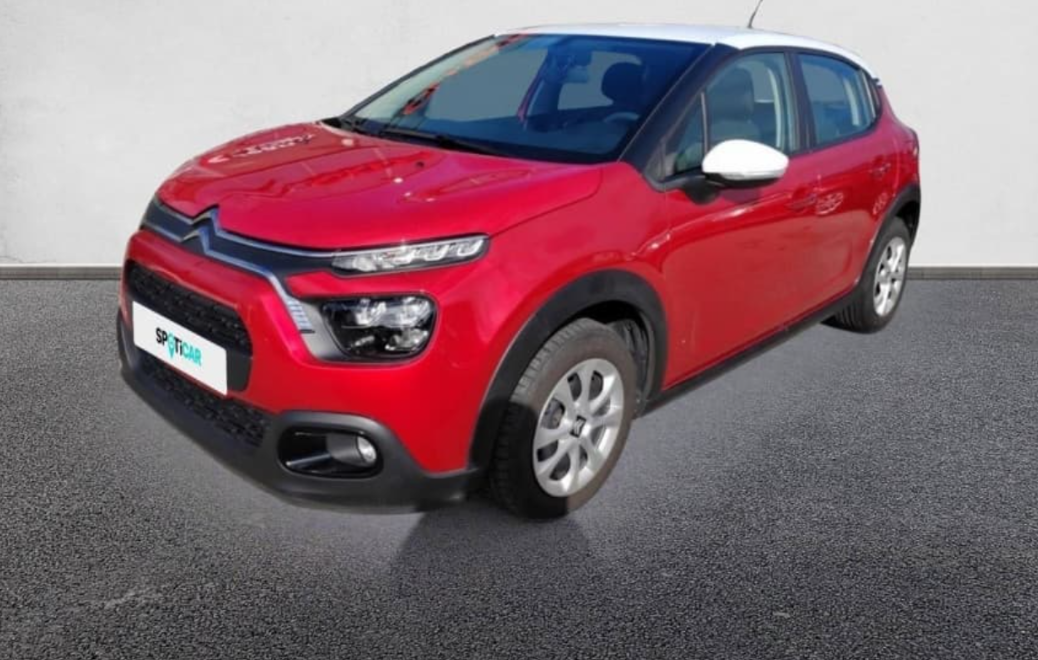 citroën c3 rouge spoticar jean lain occasions